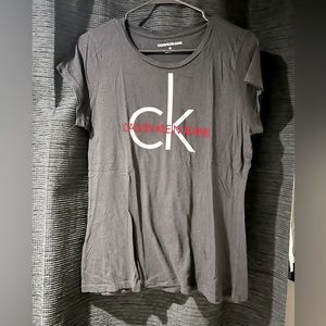 Black Calvin Klein t-shirt.